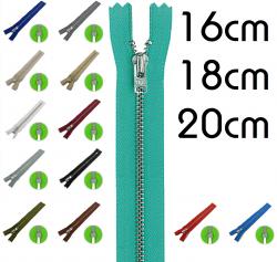 YKK Metall Hosen Reißverschluss silber 