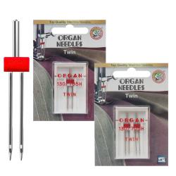 Organ Nähmaschine - Zwillingsnadel Flachkolben 