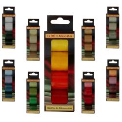 Nähmaschinengarn Allesnäher 4 Rollen á 300m Syngarn / Nähgarn 