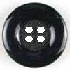 Clownsknopf Riesen Knopf 50mm schwarz 