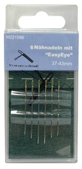 Nähnadeln mit Seiteneinfädler 6 Stück 