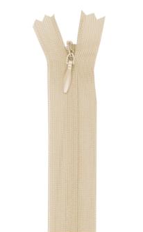 YKK Reißverschluss Nahtverdeckt 60cm - Nahtfein verschiedene Farben 572 - sand