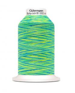 Gütermann Bulky-Lock 80 Bauschgarn Multicolor 1000m Rolle 9968