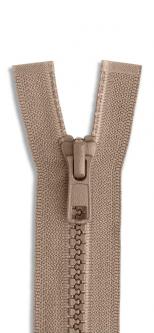 YKK 2-Wege Vislon Kunststoff Reißverschluss Zweiwege teilbar 573 - beige