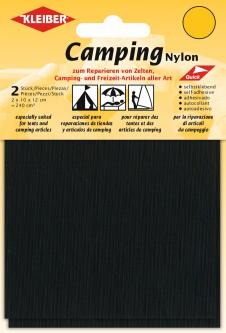 Kleiber Camping Nylon Flicken selbstklebend schwarz 580 - schwarz
