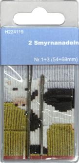 Smyrnadeln 2 Stück Nr. 1 + 3 