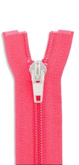 YKK Spiral Kunststoff Reißverschluss teilbar Neon Pink Neonpink