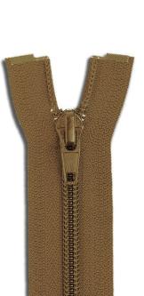 YKK Kunststoff Perlon Reißverschluss 20cm 022 - ockerbraun