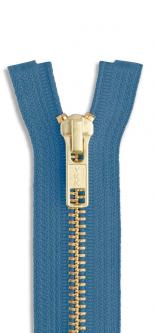YKK Jeans Reißverschluss gold 839 - jeansblau | 10cm