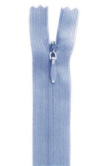 YKK Reißverschluss Nahtverdeckt 60cm - Nahtfein verschiedene Farben 837 - taubenblau