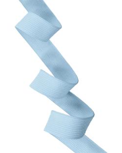 Farbiges Gummiband Standard 20mm Meterware 542 - hellblau