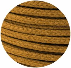 Baumwoll Kordel Anorakkordel - geflochten 508 - gelbbraun