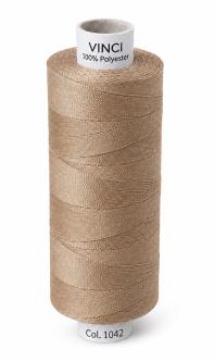 VINCI Allesnäher Nähgarn No. 120 – 500 m Universal Nähgarn – 100% Polyester – freie Farbwahl 1042