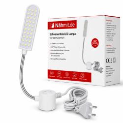 Magnetische LED Schwanenhals Nähmaschinenlampe mit 30 LED`s 
