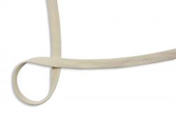 Flachkordel Baumwolle Kordel Meterware 841 - wollweiss