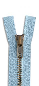 YKK Metall Reißverschluss nicht teilbar pastellblau - 546 546 - pastellblau