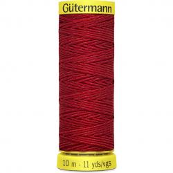 Gütermann Elasticfaden 10m Farbe: Rot - 2063 820 - rot