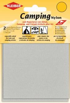 Kleiber Camping Nylon Flicken selbstklebend hellgrau 576 - hellgrau