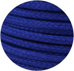 Baumwoll Kordel Anorakkordel - geflochten 918 - königsblau
