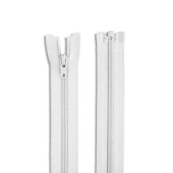 YKK Feiner - teilbarer Reißverschluss 60cm 501 - weiss