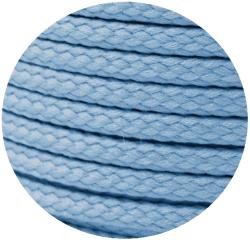 Baumwoll Kordel Anorakkordel - geflochten 542 - hellblau