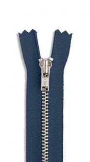 YKK Metall Hosen Reißverschluss 16cm dunkelblau - 058 058 - marine | 16cm
