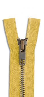 YKK Metall Reißverschluss nicht teilbar goldgelb - 844 844 - goldgelb