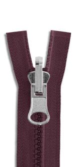 YKK Vislon Kunststoff Wendereißverschluss teilbar 864 - bordeauxrot
