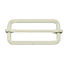 Schieber Gurtversteller 50mm METALL silber 50mm Silber