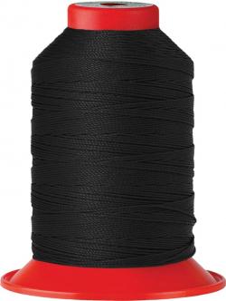 Amann Serafil 20 600m - Schuhmachergarn Sattlergarn 4000 - schwarz