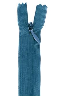 YKK Reißverschluss Nahtverdeckt 60cm - Nahtfein verschiedene Farben 908 - petrol