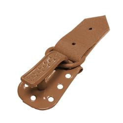 Pelzhaken Clips - Pelzmantel Verschlüsse Tabak 568 - tabak