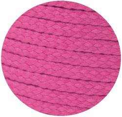Baumwoll Kordel Anorakkordel - geflochten 817 - dunkelpink