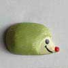 Kinderknopf grün Igel 18mm 