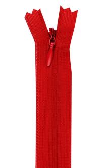 YKK Reißverschluss Nahtverdeckt 25cm - Nahtfein verschiedene Farben 519 - dunkelrot