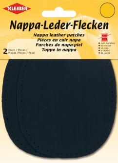 Kleiber Nappaleder Flicken 2St. dunkelblau 058 - marine