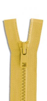YKK Vislon Kunststoff Reißverschluss teilbar 844 - goldgelb