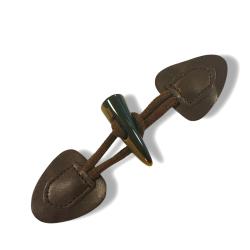 Dufflecoat Knebelverschluss Mantelverschlüsse Clarissa braun 