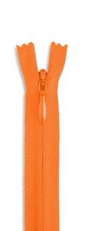 YKK Reißverschluss Nahtverdeckt 60cm - Nahtfein verschiedene Farben 849 - orange