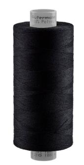 1 ROLLE Gütermann Permacore 120 Nähgarn 1000m schwarz A01 - 32002 - schwarz