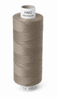 VINCI Allesnäher Nähgarn No. 120 – 500 m Universal Nähgarn – 100% Polyester – freie Farbwahl 1039