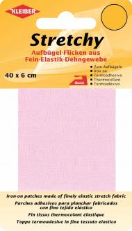 Kleiber Stretchy Aufbügelflicken rosa 811 - perlrosa
