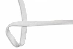 Flachkordel Baumwolle Kordel Meterware 501 - weiss