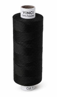 VINCI Allesnäher Nähgarn No. 120 – 500 m Universal Nähgarn – 100% Polyester – freie Farbwahl 0001