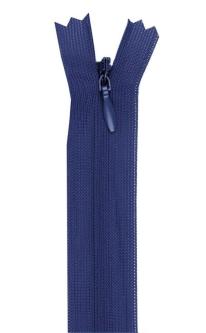 YKK Reißverschluss Nahtverdeckt 25cm - Nahtfein verschiedene Farben 058 - marine
