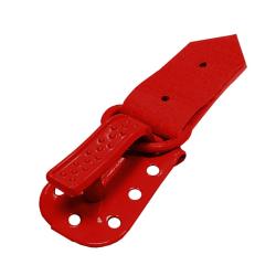 Pelzhaken Clips - Pelzmantel Verschlüsse Rot 820 - rot
