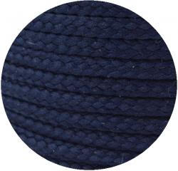 Baumwoll Kordel Anorakkordel - geflochten 058 - marine