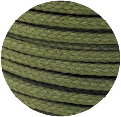 Baumwoll Kordel Anorakkordel - geflochten 567 - olive