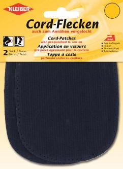 Kleiber Cord Aufbügelflecken 2 St. dunkelblau 058 - marine