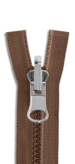 YKK Vislon Kunststoff Wendereißverschluss teilbar 568 - tabak